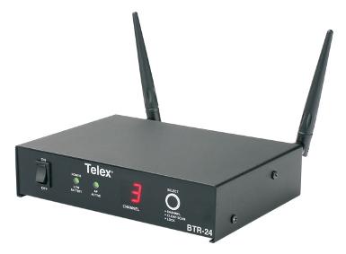 Telex BTR24/TR24  2.4 GHz. Wireless Intercom Operating Rang Up To 240 M. (Made In U.S.A.)